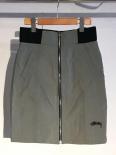 Stussy Women Front Zipper Skirt