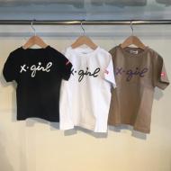 X-girl Stages CURSIVE LOGO S/S TEE