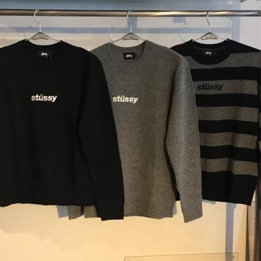 STUSSY Simple Crew Sweater